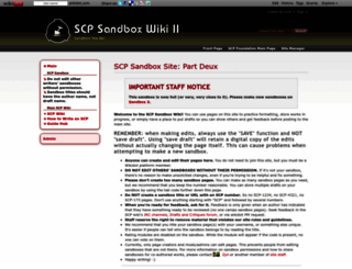 scpsandbox2.wdfiles.com screenshot