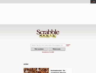 scrabblemania.de screenshot