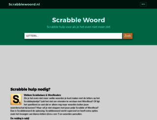 scrabblewoord.nl screenshot