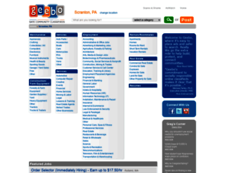scranton-pa.geebo.com screenshot