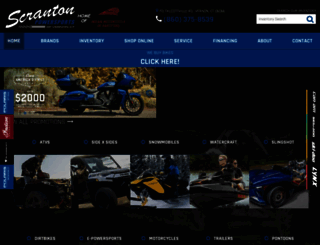 scrantonpowersports.com screenshot