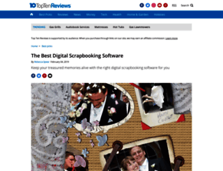 scrapbooking-software-review.toptenreviews.com screenshot