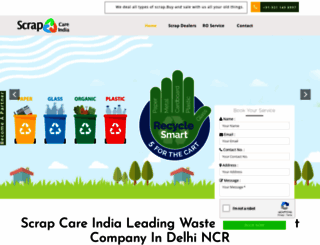 scrapcareindia.com screenshot