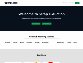 scrapeauction.com screenshot