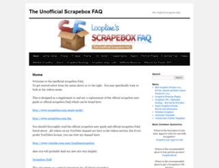 scrapeboxfaq.com screenshot