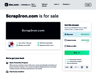 scrapiron.com screenshot