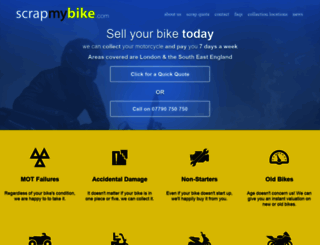 scrapmybike.com screenshot