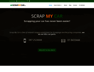 scrapmycar.ie screenshot