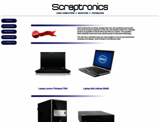 scraptronics.co.za screenshot