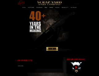 scrapyardknives.com screenshot
