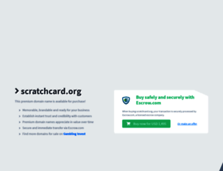 scratchcard.org screenshot