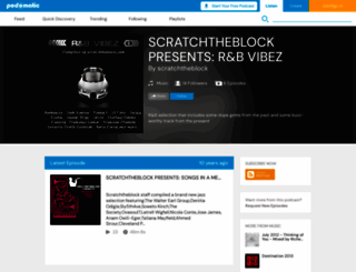 scratchtheblock.podomatic.com screenshot