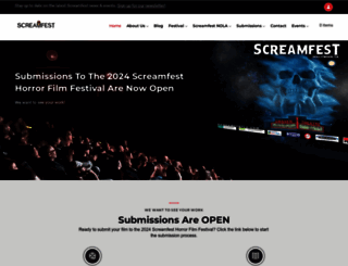 screamfestla.com screenshot