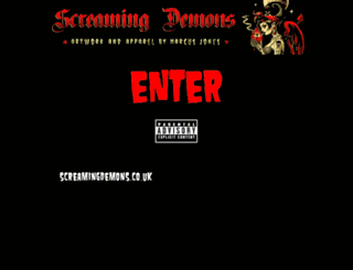 screamingdemons.co.uk screenshot