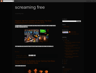 screamingfree.blogspot.com screenshot
