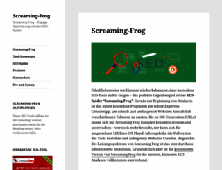 screamingfrog.de screenshot