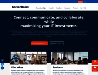 screenbeam.com screenshot