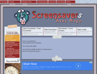 screensavers.chezmaya.com screenshot