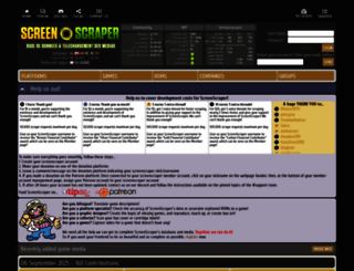 screenscraper.fr screenshot