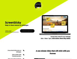 screensticky.com screenshot