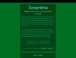 screentime.parsnip.io screenshot