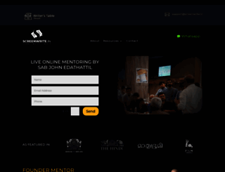 screenwrite.in screenshot