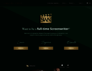 screenwritersnetwork.co.uk screenshot