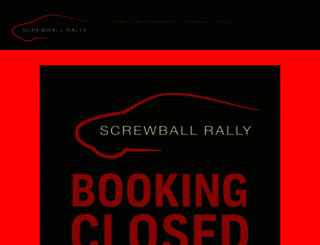 screwballrally.co.uk screenshot