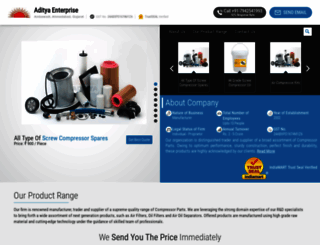 screwcompressorsparts.com screenshot