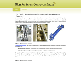 screwconveyors.yolasite.com screenshot