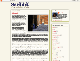 scribbit.blogspot.com screenshot
