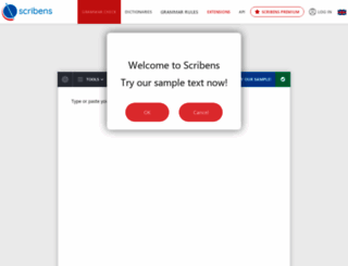 scribens.com screenshot