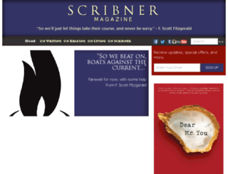 scribnermagazine.com screenshot