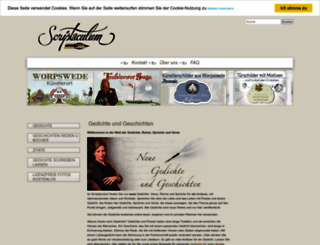 scriptaculum.com screenshot