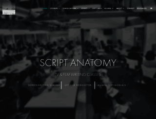 scriptanatomy.com screenshot