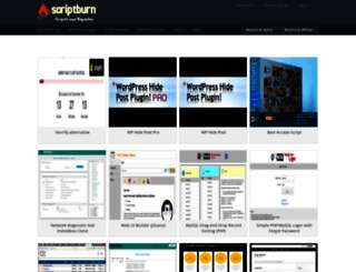 scriptburn.com screenshot