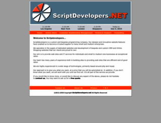 scriptdevelopers.net screenshot