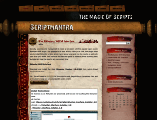 scriptmantra.info screenshot