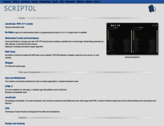 scriptol.com screenshot