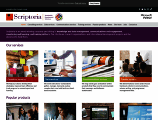 scriptoria.co.uk screenshot