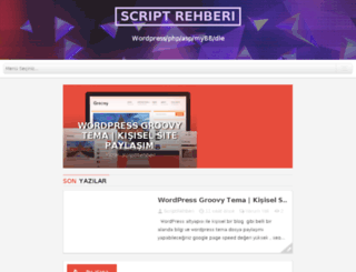 scriptrehberi.com screenshot
