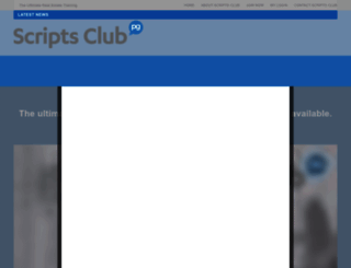 scriptsclub.com.au screenshot