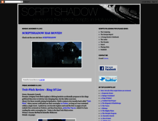 scriptshadow.blogspot.com screenshot