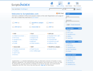 scriptsindex.com screenshot