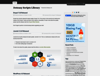 scriptslibrary.doteasy.com screenshot