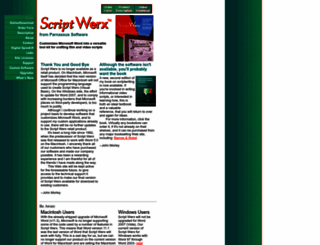 scriptwerx.com screenshot