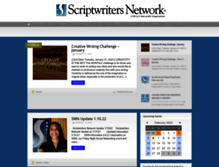 scriptwritersnetwork.com screenshot