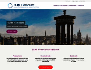 scrt.org.uk screenshot