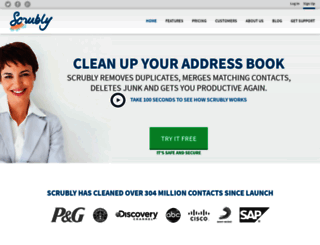 scrubly.com screenshot