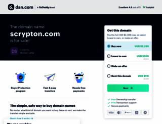 scrypton.com screenshot